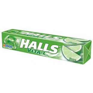 Halls Vita C Lime