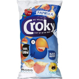 fmcg import   croky flat potato chips paprika