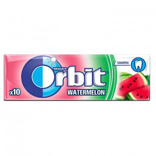 fmcg nederland b.v.   chewing gum orbit watermelon 14 gram 42113270.