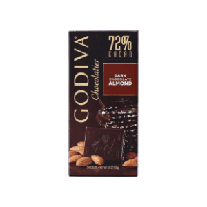 fmcg nederland b.v.   godiva chocolate dark almond tablet 100 gram 031290720910
