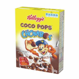 fmcg nederland b.v.   kelloggs coco pops chombos cereal 250 gram