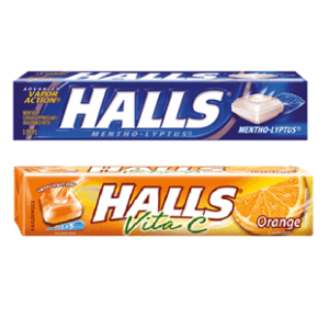 halls drops