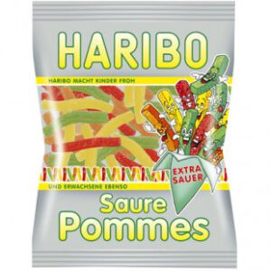 Haribo Sour Fries 100gr (Halal)