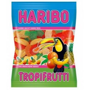 Best Haribo Tropifrutti 100gr (Halal) in wholesales in UK