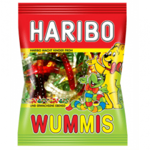 Haribo Worms 100gr (Halal)