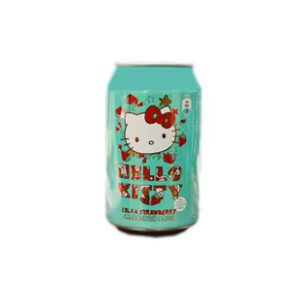 hello kitty cola strawberry can 330ml 1