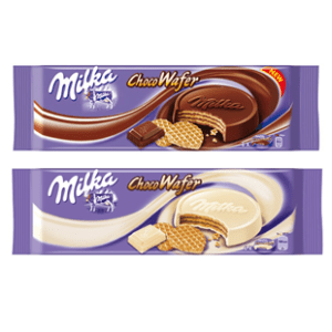 milka choco wafer