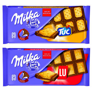 Milka Lu/Tuc Chocolate