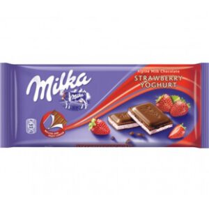 milka strawberry yoghurt 100 gram fmcg import 2
