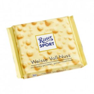 Ritter Sport White Whole Nuts